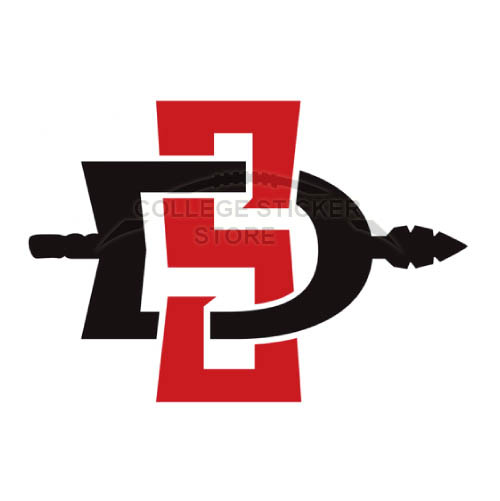Homemade San Diego State Aztecs Iron-on Transfers (Wall Stickers)NO.6106